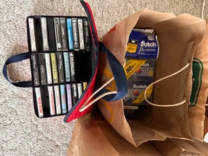 lot 22 image: Vintage Cassette Tapes and Blank Tapes