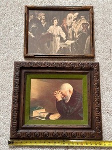 lot 29 image: 2 Religious Prints