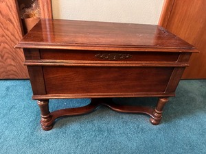 lot 57 image: Bench with Storage 26 X 14 X 18
