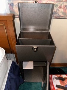 lot 78 image: Steel File Cabinet 12 X 10 X 30