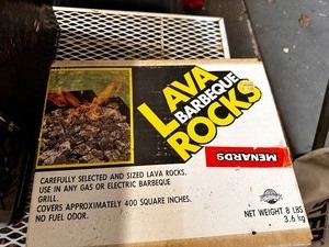 lot 238 image: Lava Barbeque Rocks
