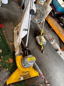 lot 244 image: Lawn Master Outdoor Vacuum in Working Condition and Edger