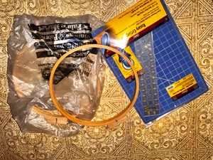 lot 153 image: Rotary Cutting Tools and Large Embroidery Hoops