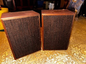 lot 154 image: Two Vintage Speakers