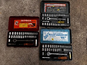 lot 261 image: Three Sets of Socket Wrenches