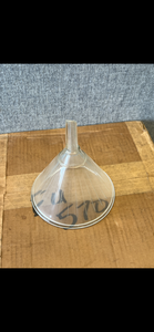 lot 45 image: Box of 24 - Heavy Wall Ribbed Funnels 16oz.
