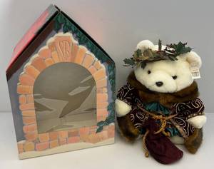 Dayton Hudson 199410th Year Limited Edition 23812500 Santa Bear In Original Box (Very Cool)