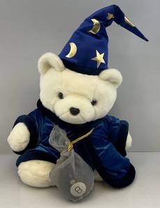 RARE 1999 Dayton Hudson Santa Bear Wizard With Magic Eight Ball