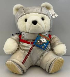 2001 Dayton Hudson Marshall Fields Christmas Odyssey Astronaut Santa Bear (Silver Worn)