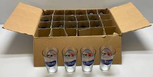 Vintage Bud Light Minnesota Beer Glasses (In Original Box)