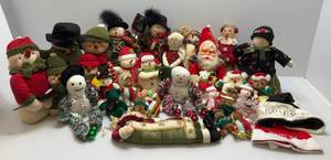 Misc. Vintage Christmas Plush Dcor