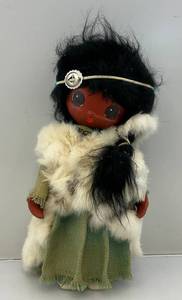 Vintage Li L Lov  Indian Doll  Handmade Native American