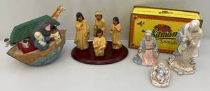 Vintage Nativity Sets & Noahs Arch