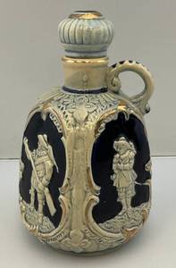 Antique Decanter Stein European Music Box How Dry I AM (Works) 8