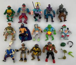 Misc. Vintage TMNT Action Figures & More