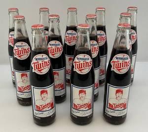 Vintage Rod Carew Coke Bottles Full