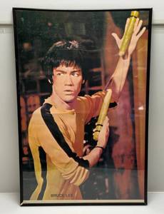 Vintage 20 x 30 Bruce Lee Poster