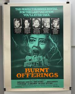 1967 Burnt Offerings  Movie Theatre Poster 30 x 40