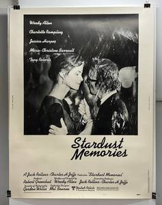 1980 Stardust Memories  Movie Theatre Poster 30 x 40