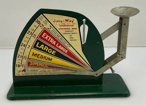 Very Nice Vintage Jiffy-Way Egg Scale