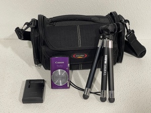 lot 19 image: Canon Digital Camera, Tripod, Bag