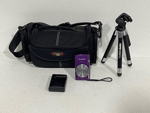 lot 20 image: Canon Digital Camera, Tripod, Bag