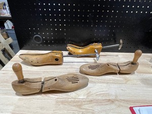 lot 47 image: Vintage Shoe Trees