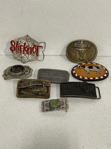 lot 74 image: Belt Buckles