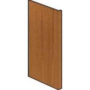 Hampton Bay 24 in. W x 34.5 in. H Dishwasher End Panel in Medium Oak