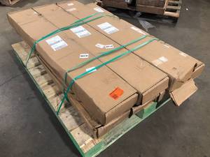lot 24 image: Pallet with 7 cases of Lifeproof Kettle Hill Oak 14 mm T x 7.6 in. W Waterproof Laminate Wood Flooring (13.3 sqftcase)
