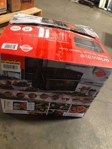 lot 31 image: ARIA Ariawave 36 qt. Black Air Fryer Oven Customer Returns See Pictures