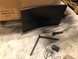 lot 50 image: SCEPTRE 23.6 Curved Full HD Gaming Monitor Customer Returns See Pictures