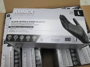 Case of 10-100 ct Ammex Large Nitri...