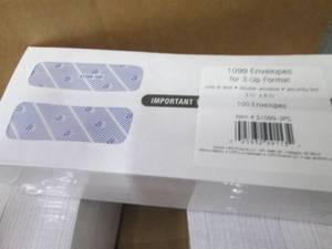 Case of 5- 100pk Self Seal Security...