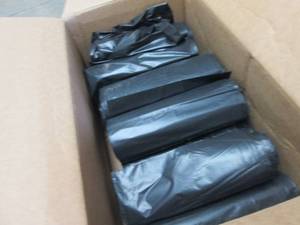 Out of Box 56 inch Black Trash Line...