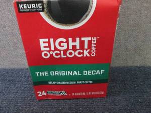 24 Eight Oclock Decaf K Cups...