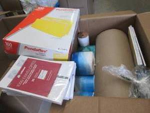 Box of Assorted Office Items...
