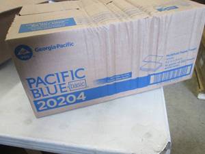 Case of 4000 Pacific Blue MultiFold...