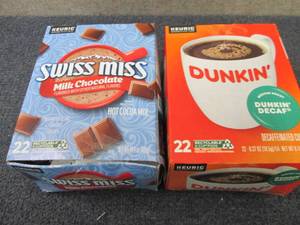 22 ct Swiss Miss Hot Cocoa, Dunkin...