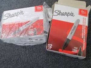 2- Sharpie Super Permanent Markers,...