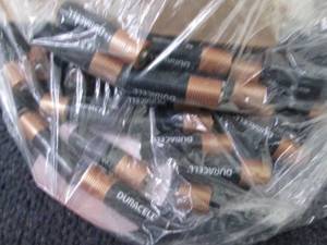 Open Box Duracell AA Batteries...