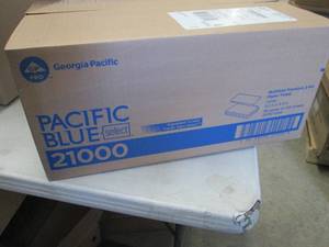 Case of 2000 Pacific Blue MultiFold...