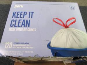 Perk Keep It Clean 13 Gallon Drawst...