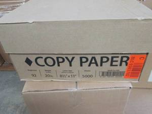 Case of 5000 sheets, 20 lb 8.5x11 i...
