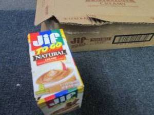 6-12 oz Jif To Go Natural Creamy Pe...