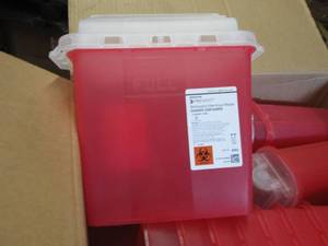 McKesson 5 qt Biohazard Sharps Cont...