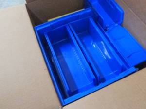Large Box of Assorted Organizing Bi...