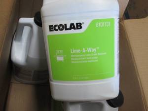 4 Gallons EcoLab Lime A Way...