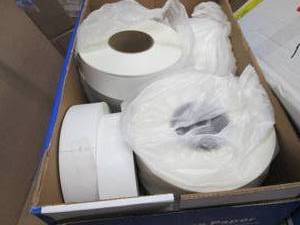 Box of Label Rolls 4x1.75 inches...