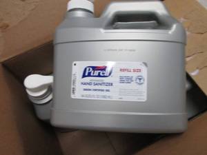 4- 64 oz Purell Hand Sanitizer Refi...